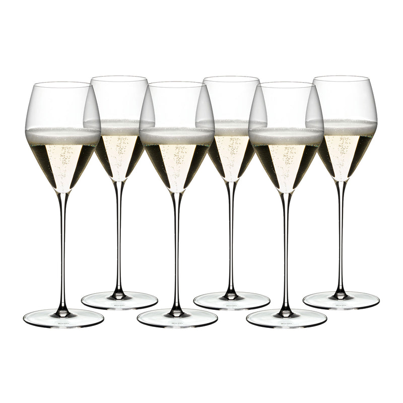 Riedel Veloce Champagne Wine Glasses (Set of 6)