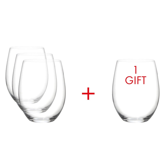 Riedel O Wine Tumbler Cabernet / Merlot Glasses Pay 3 Get 4