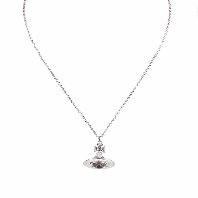 Vivienne Westwood Sorada Small Orb Pendant, Rhodium Plated