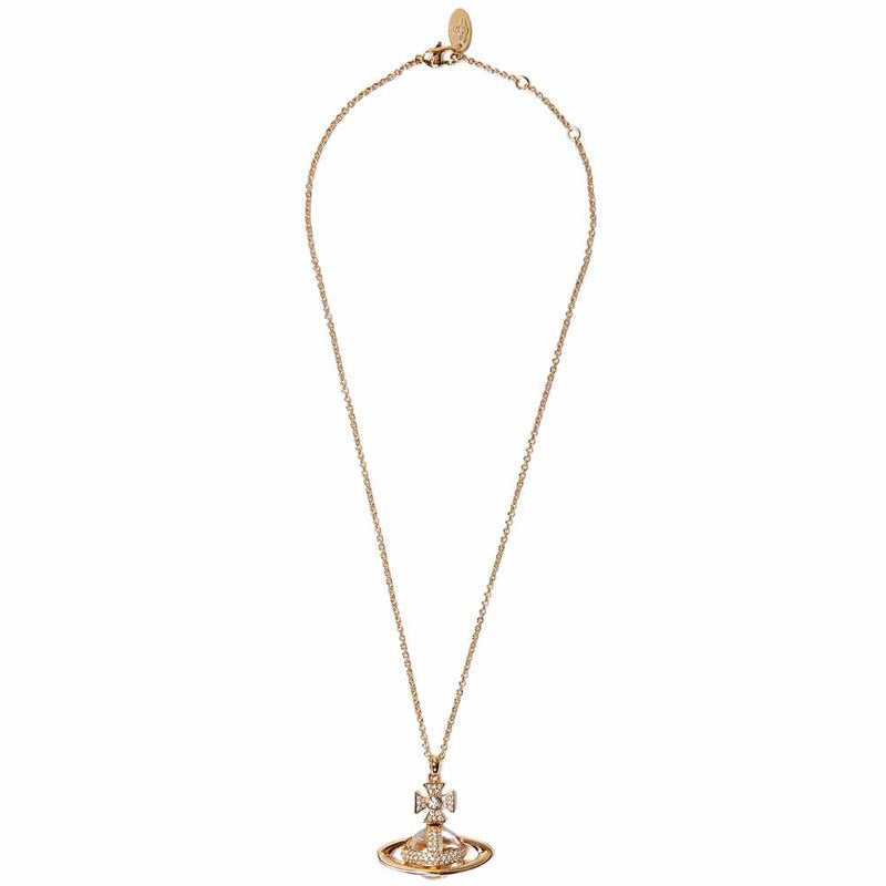 Vivienne Westwood Sorada Bas Relief Orb Pendant, Gold Plated