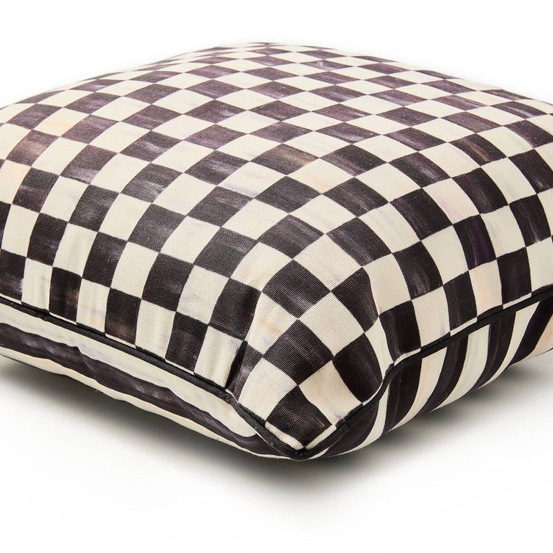Mackenzie-Childs Courtly Check Printed Outdoor Pillow