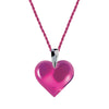 Lalique Amoureuse Beaucoup Fuchsia Pendant