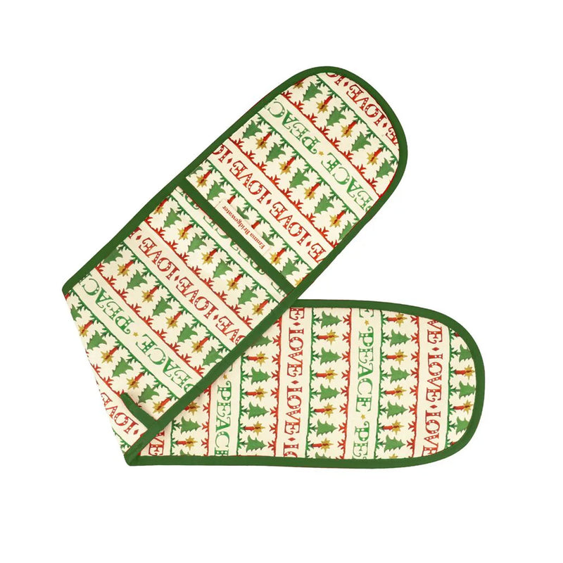 Emma Bridgewater Christmas Joy Double Oven Glove & Tea Towel Set