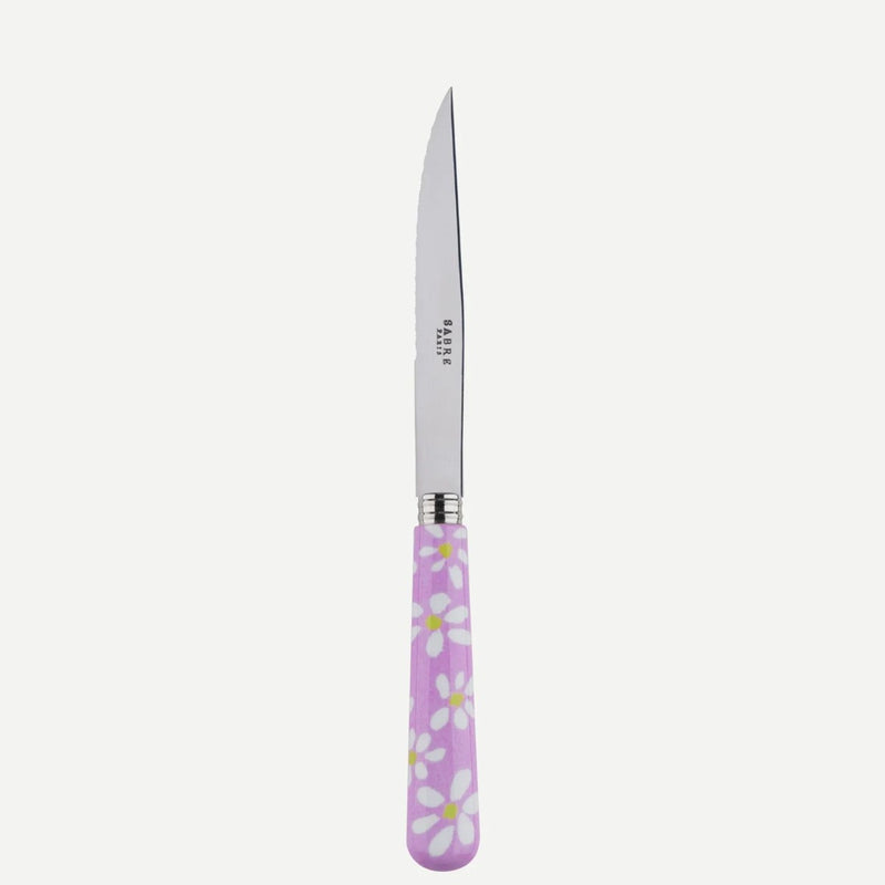 Sabre Daisy Pink 23cm Steak Knife
