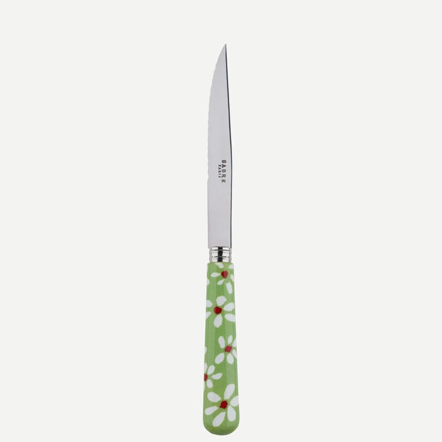 Sabre Marguerite Garden Green 23cm Steak Knife
