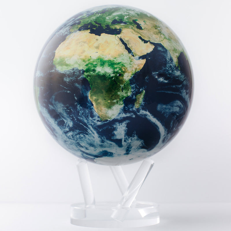 MOVA Satellite View with Cloud Cover 8.5 Inch Globe