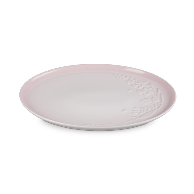 Le Creuset Stoneware La Jardin Collection Platter 36cm Shell Pink