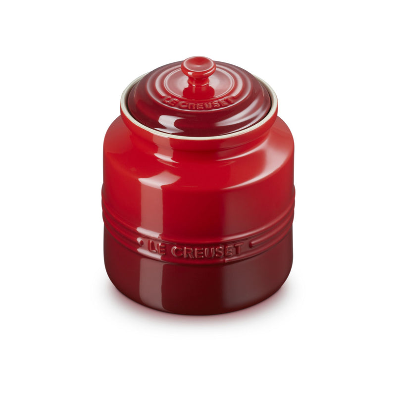 Le Creuset Stoneware Cookie Jar 2.4l Cerise