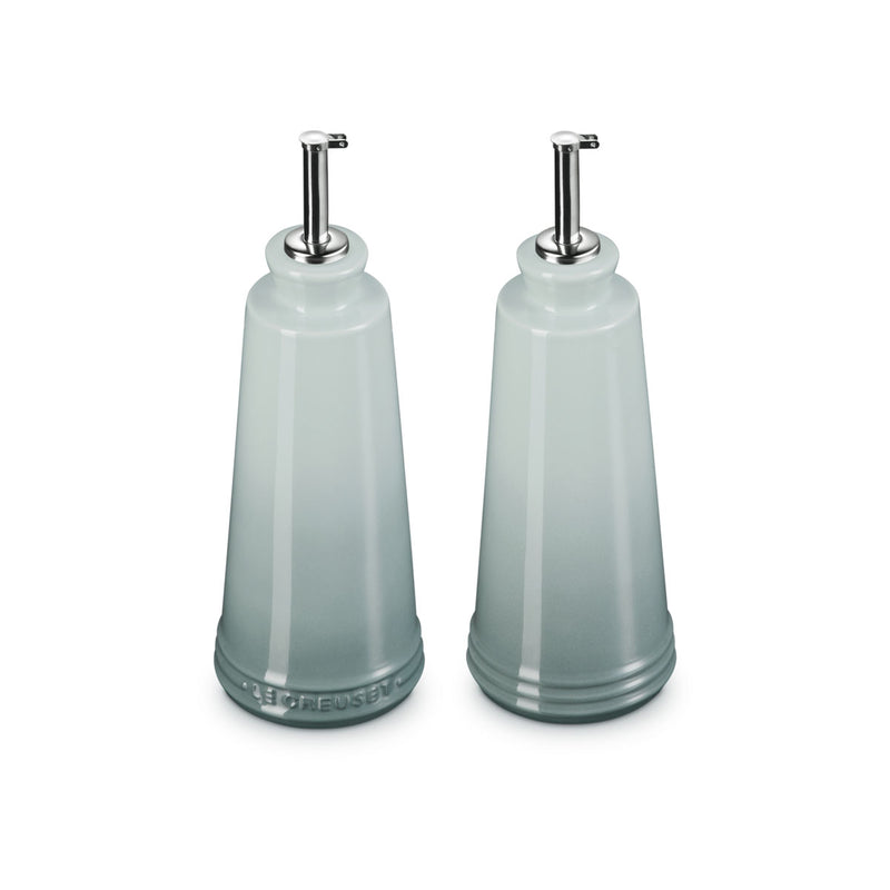 Le Creuset Signature Stoneware Oil and Vinegar Set 300ml Sea Salt