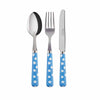 Sabre White Dots Light Blue Children's Set