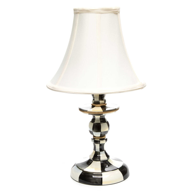 Mackenzie-Childs Courtly Check Candlestick Lamp