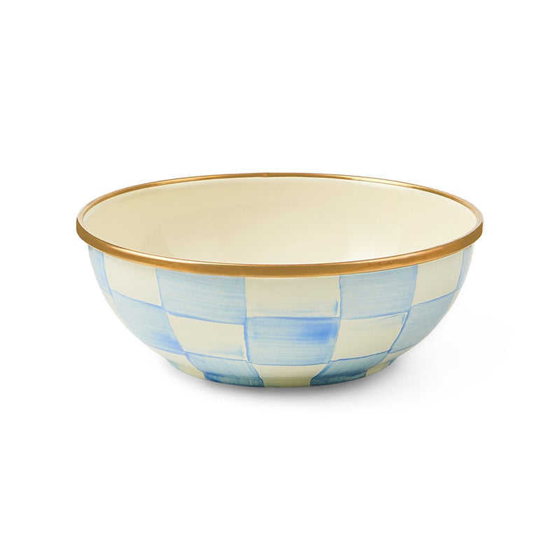 Mackenzie-Childs Sky Check Small Everyday Bowl
