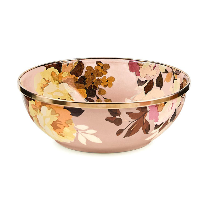 Mackenzie-Childs Wild Rose Mauve Everyday Bowl