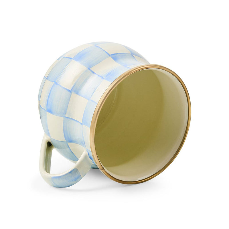 Mackenzie-Childs Sky Check Mug