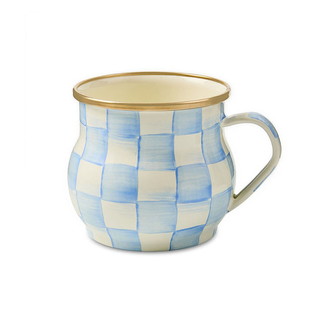 Mackenzie-Childs Sky Check Mug