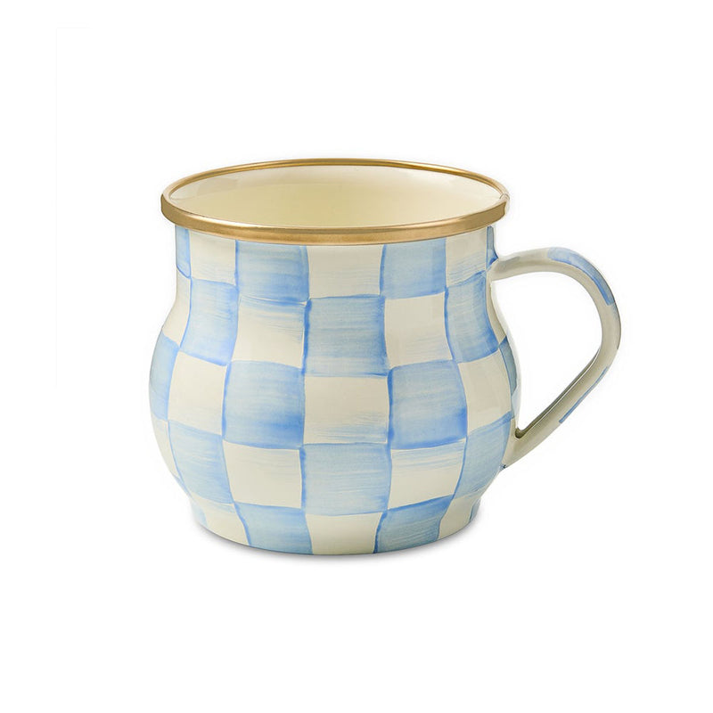 Mackenzie-Childs Sky Check Mug