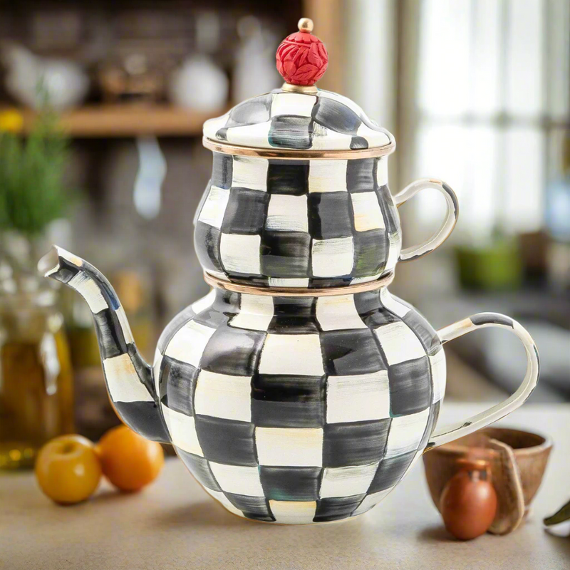 Mackenzie-Childs Courtly Check High Tea
