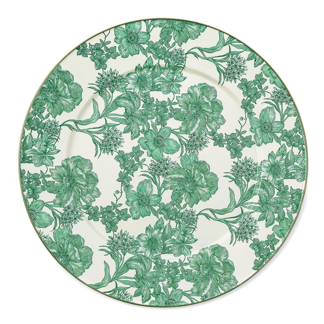 Mackenzie-Childs Emerald English Garden Serving Platter