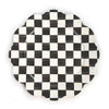 Mackenzie-Childs Courtly Check Enamel Petal Platter