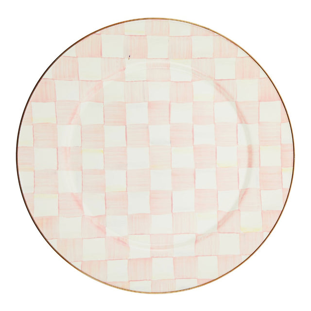 Mackenzie-Childs Rosy Check Serving Platter
