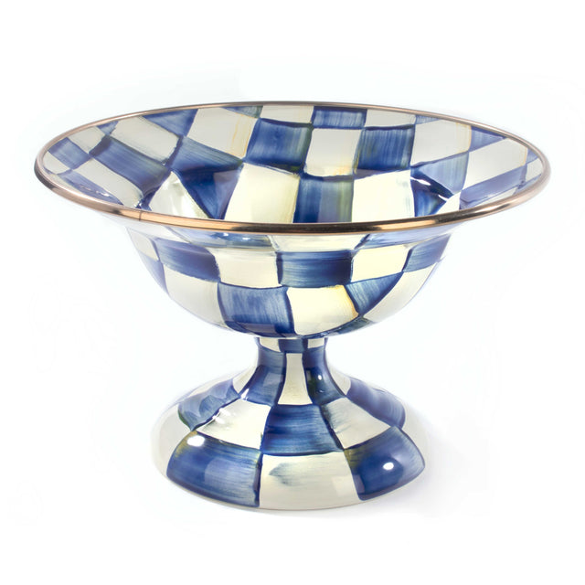 Mackenzie-Childs Royal Check Compote, Small