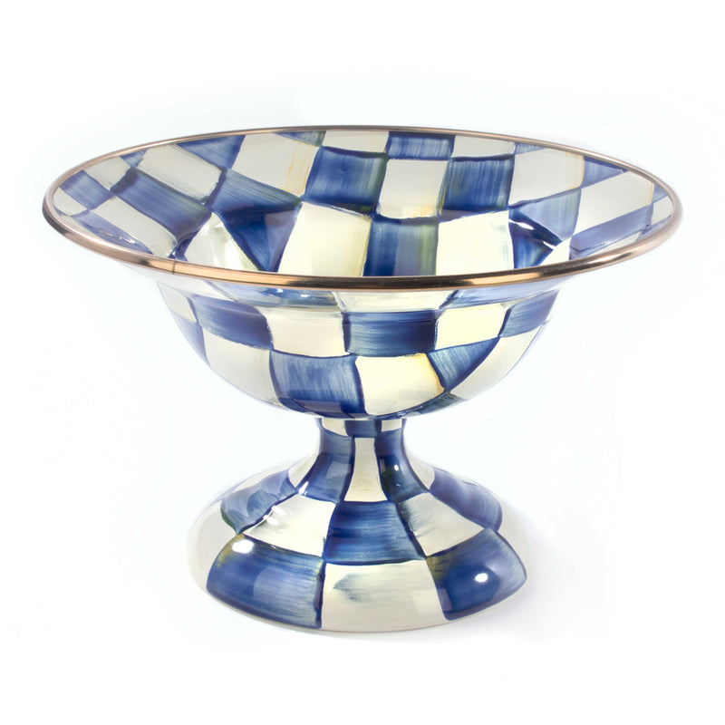 Mackenzie-Childs Royal Check Compote, Small