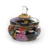 Mackenzie-Childs Flower Market Squashed Pot, Black
