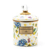 Mackenzie-Childs Wildflowers Enamel Small Canister, Yellow