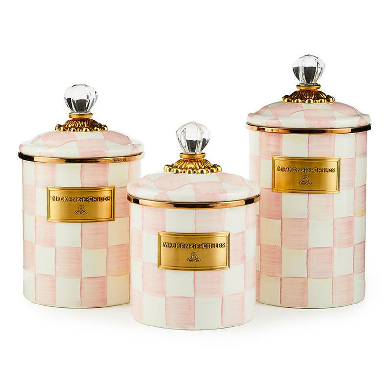 Mackenzie-Childs Rosy Check Small Canister
#2