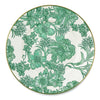 Mackenzie-Childs Emerald English Garden Dinner Plate