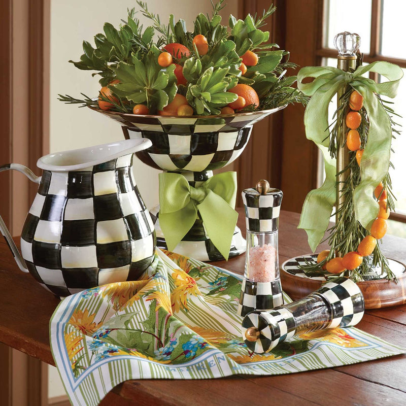 Mackenzie-Childs Courtly Check Wood Paper Towel Holder
#5