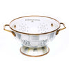 Mackenzie-Childs Sterling Check Small Enamel Colander