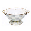 Mackenzie-Childs Sterling Check Large Colander