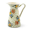 Mackenzie-Childs Wildflowers Enamel Large Practical Pitcher, Green