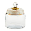 Mackenzie-Childs Mocha Check Kitchen Canister, Small
