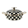 Mackenzie-Childs Courtly Check 5 Quart Casserole