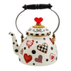 Mackenzie-Childs Love 2 Quart Tea Kettle