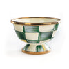 Mackenzie-Childs Emerald Check Little Sugar Bowl