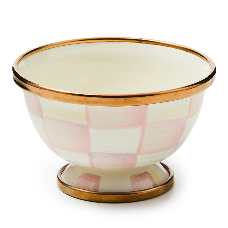 Mackenzie-Childs Rosy Check Little Sugar Bowl