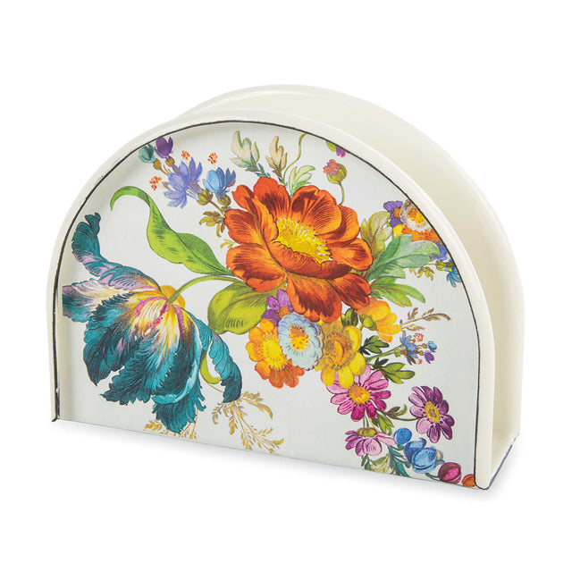 Mackenzie- Childs Flower Market Enamel Napkin Holder