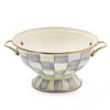 Mackenzie-Childs Sterling Check Enamel Almost Everything Bowl