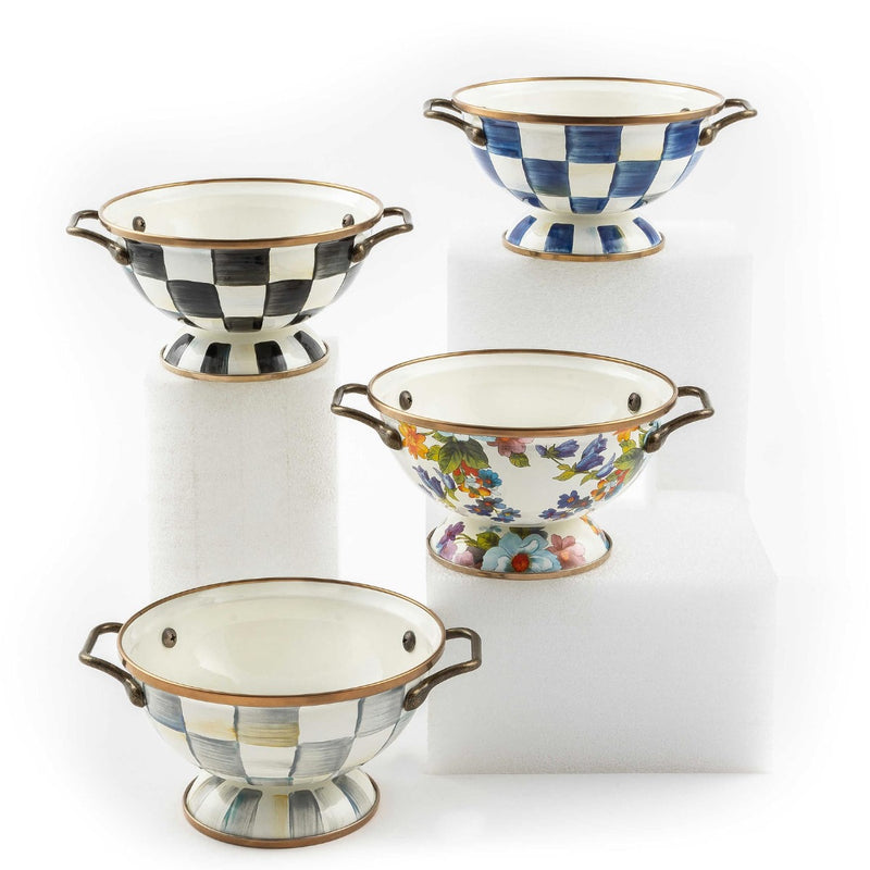 Mackenzie-Childs Sterling Check Enamel Simply Anything Bowl
#3