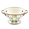 Mackenzie-Childs Sterling Check Enamel Simply Anything Bowl