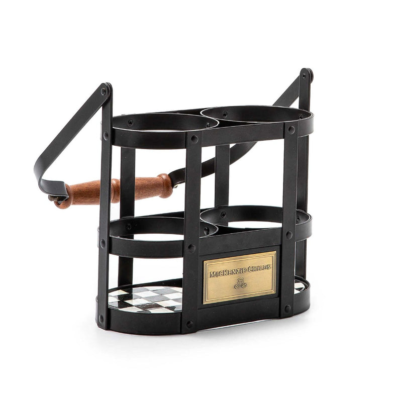 Mackenzie-Childs Courtly Check Wine Carrier
#2