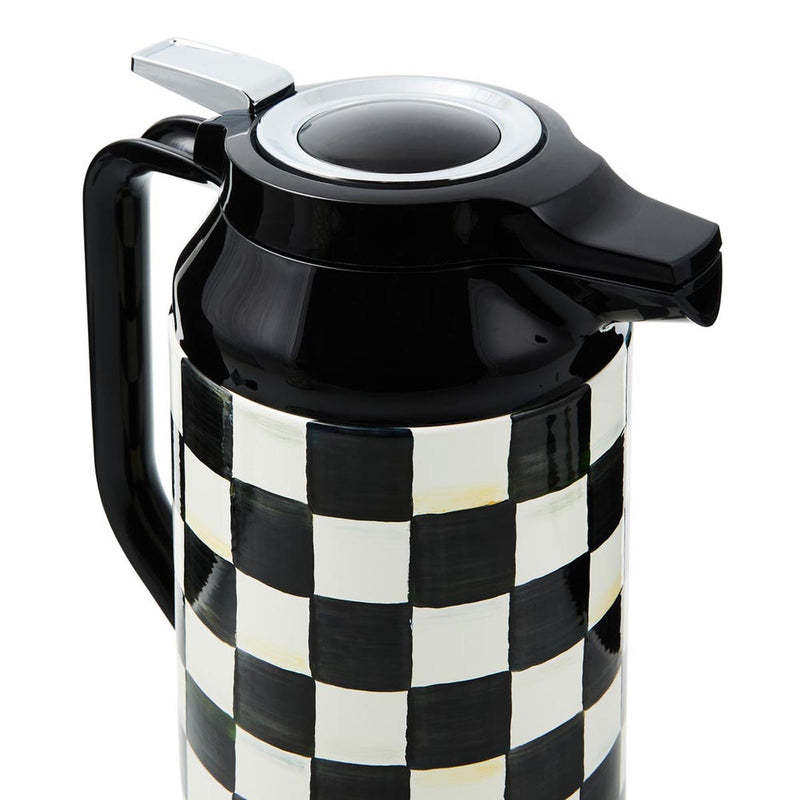 Mackenzie-Childs Courtly Check Coffee Carafe