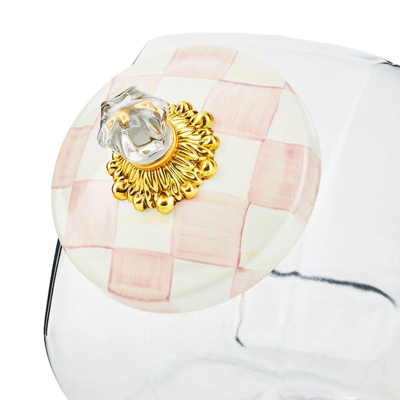 Mackenzie-Childs Rosy Check Sweets Jar
#2