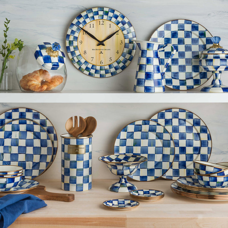 Mackenzie-Childs Royal Check Medium Practical Pitcher