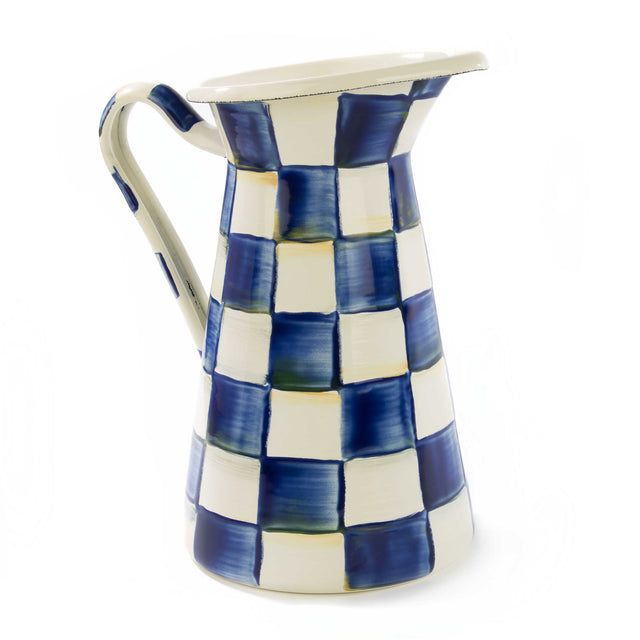 Mackenzie-Childs Royal Check Medium Practical Pitcher