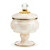 Mackenzie-Childs Rosy Check Curiosity Pot