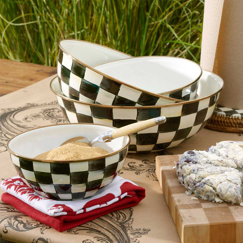 Mackenzie-Childs Courtly Check Everyday Bowl